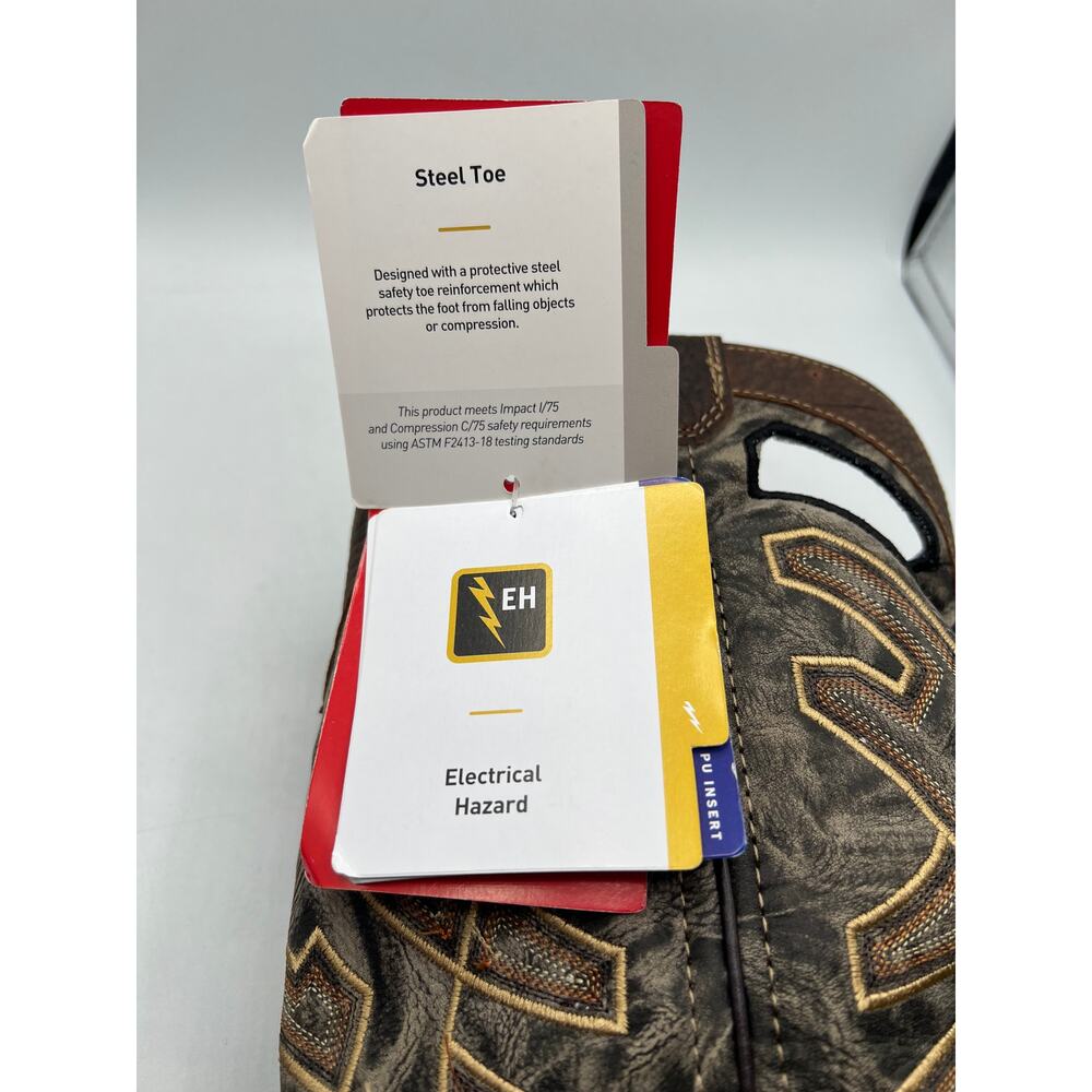 Laredo Men's Extra Wide Boots Size 11 M - Picture 9 of 12